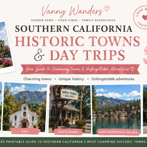 FREE California State Parks Historian Passport Checklist